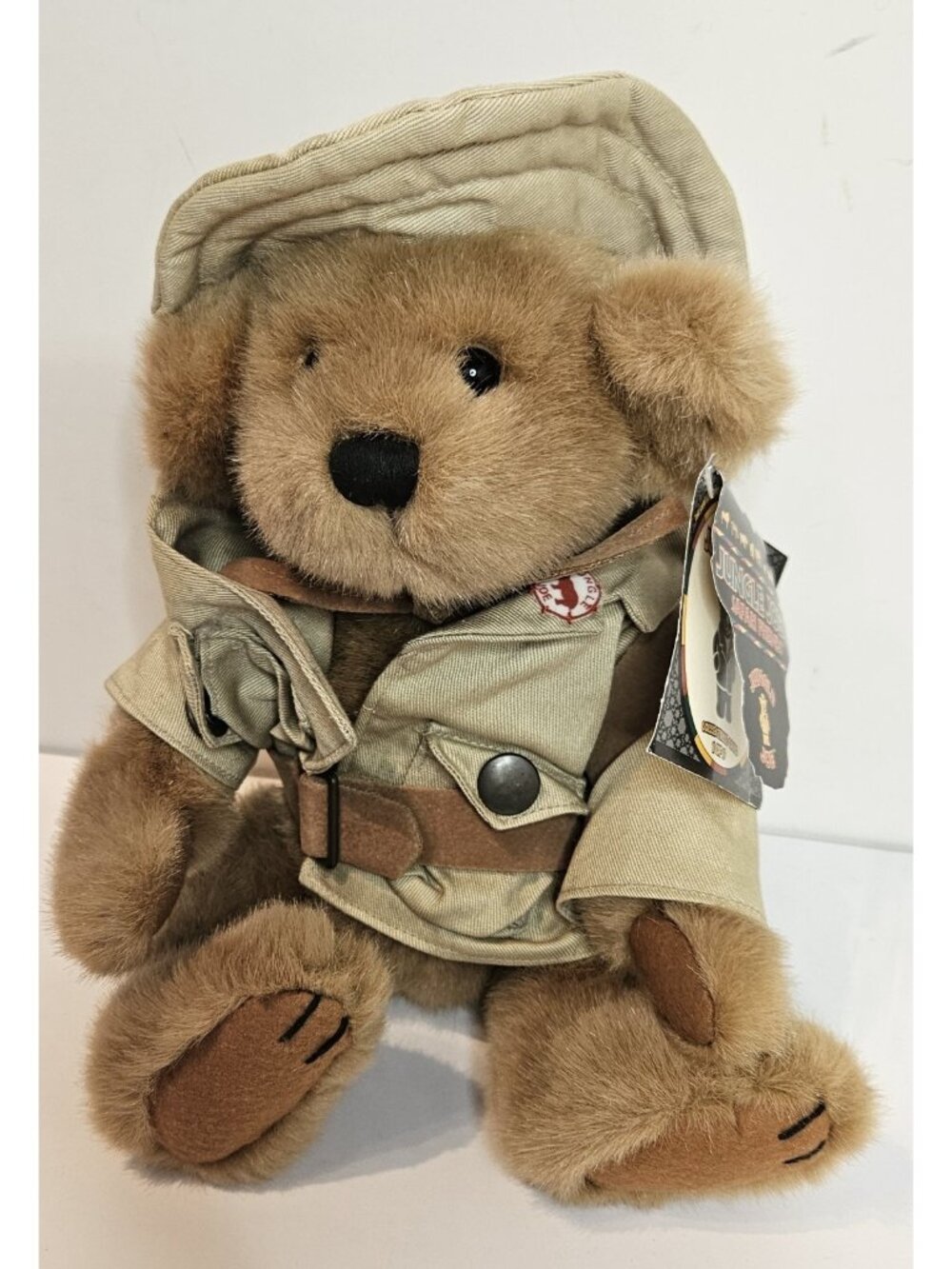 Jungle Joe’s Safari Friends Jungle Joe Tour Guide Plush 9” Bear Stuffed W/ Tags